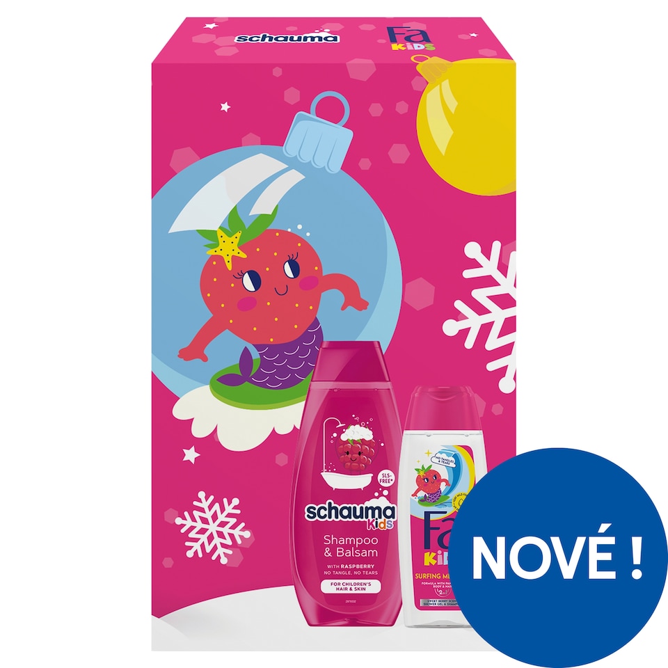 Obrázek 1 pro produkt FA Kids Girl + Schauma SHP Multibrand dárková sada