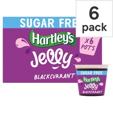 Hartleys No Added Sugar Blackcurrant Jelly 6 Pack