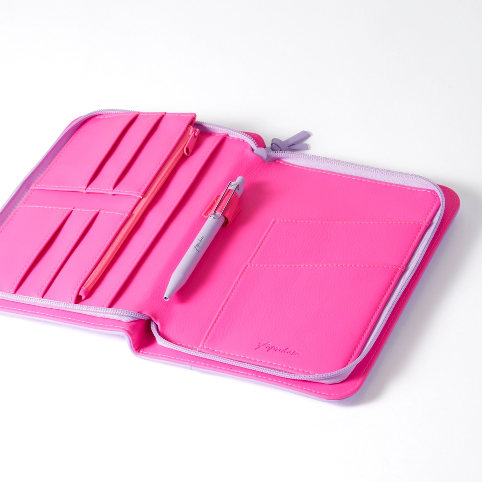 image 1 of Paperchase PU Travel Wallet