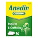 image 1 of Anadin Original Pain Relief Tablets - Aspirin, Caffeine 16s