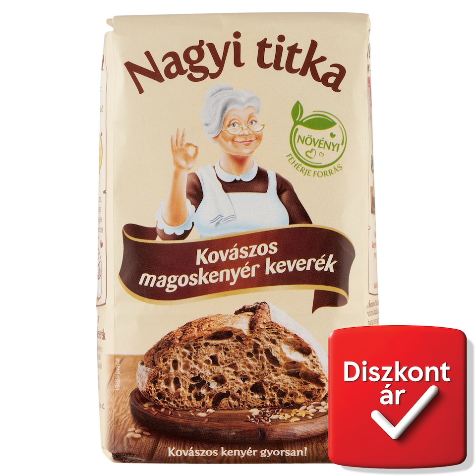 Nagyi titka kovászos magoskenyér keverék 500 g
