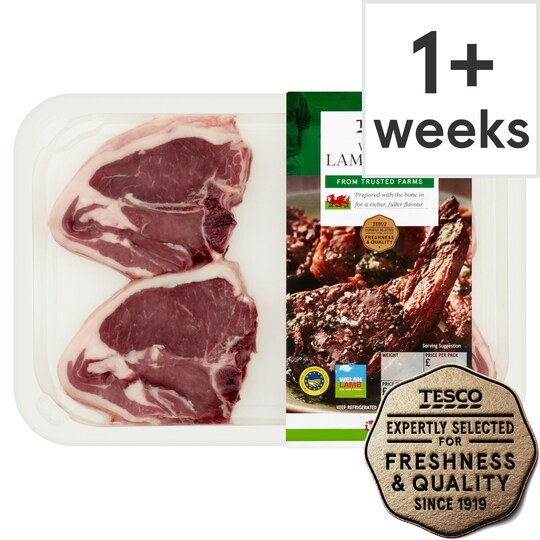 Tesco Lamb Lamb Chops 300G Tesco Groceries
