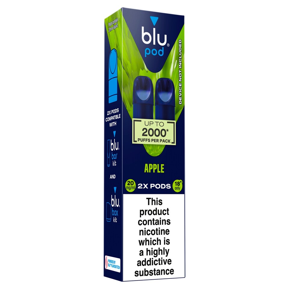 image 1 of blu Pod Apple 20mg/ml 2x 2ml
