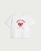 image 4 of F&F Girls Pure Cotton England Sequin T-Shirt in White