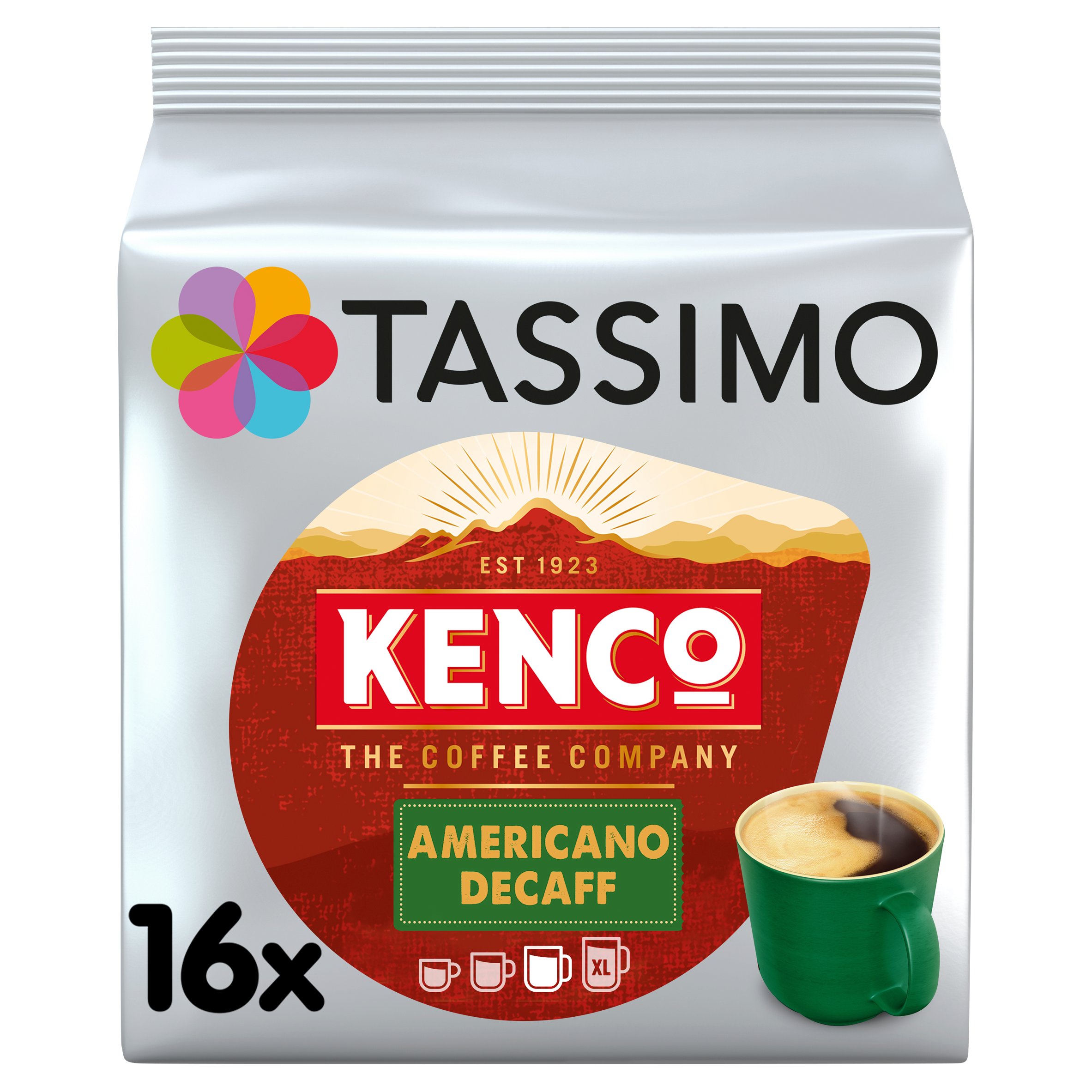 Tassimo Kenco Americano Decaf Coffee 