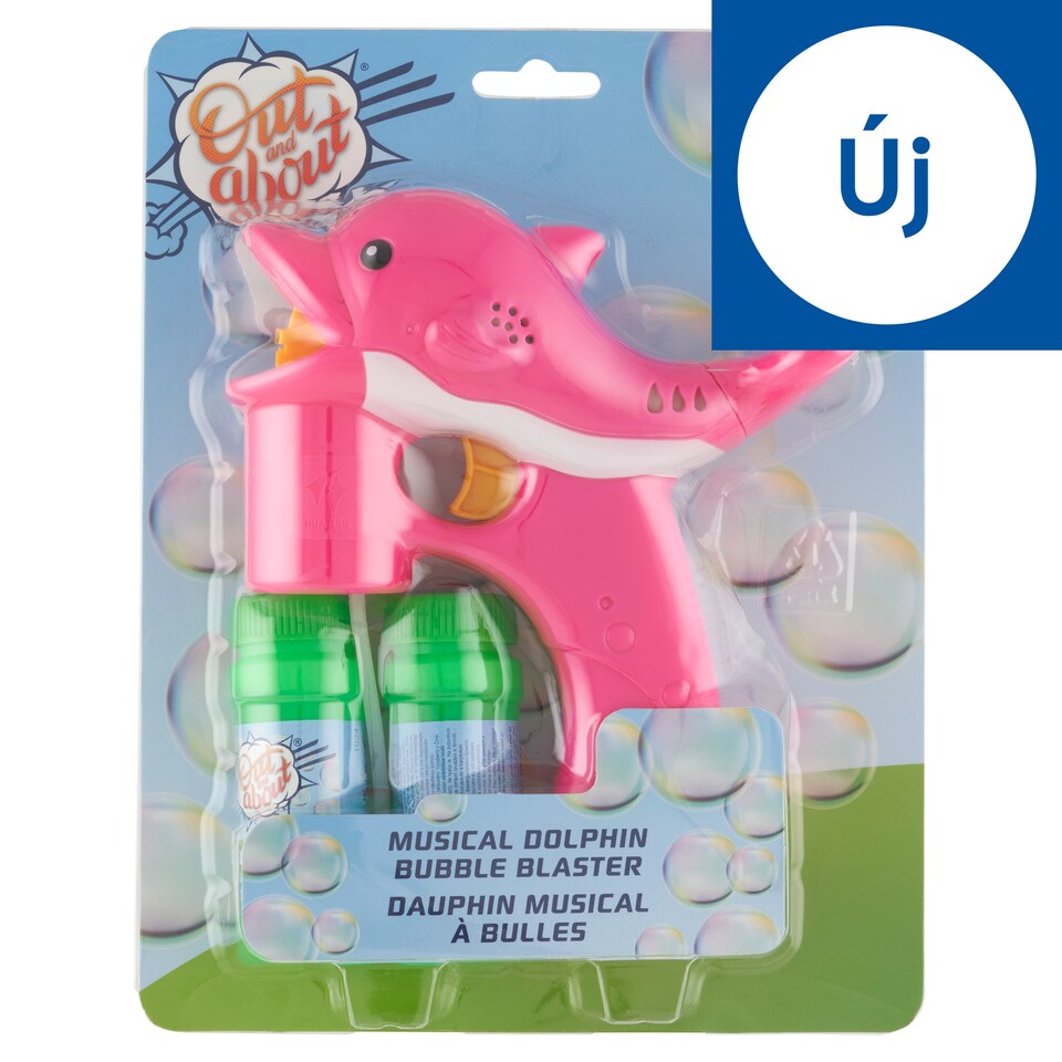Addo Out and About Musical Dolphin Bubble Blaster 2 x 50 ml
