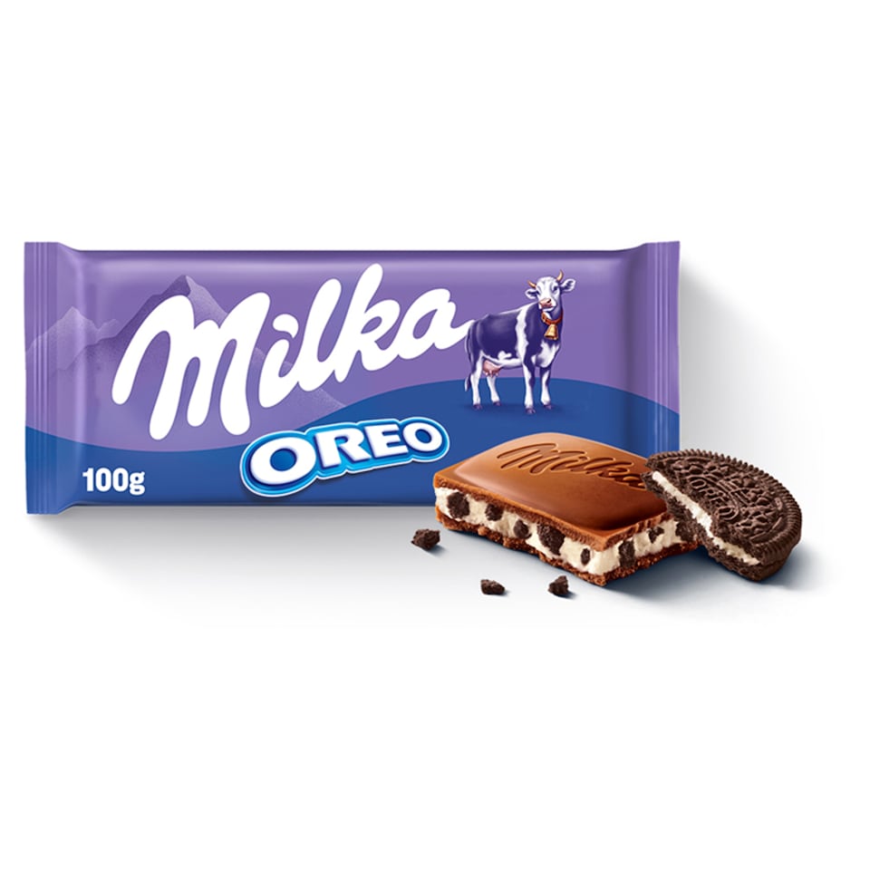 Milka Oreo Chocolate Bar 100G