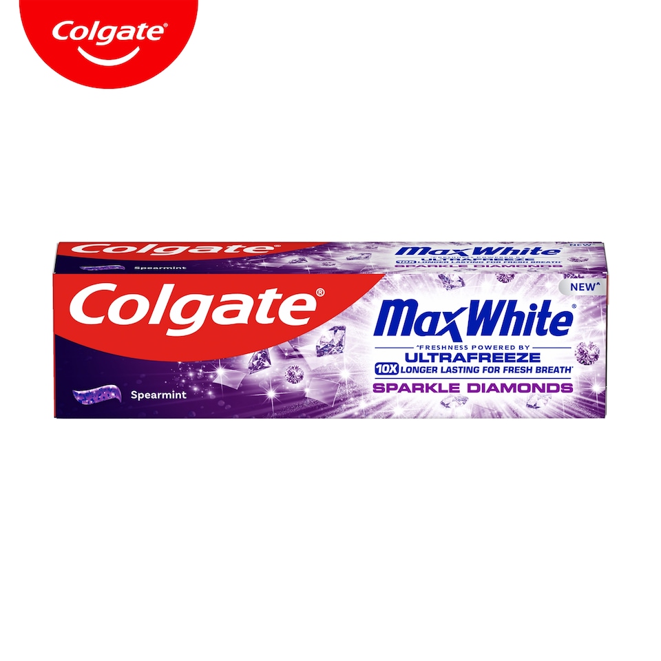 image 1 of Colgate Max White Sparkle Diamonds Toothpaste {size}