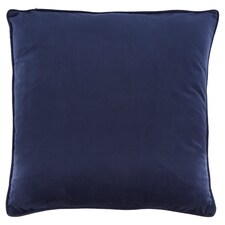 Tesco Velour Cushion Navy