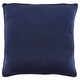 image 1 of Tesco Velour Cushion Navy