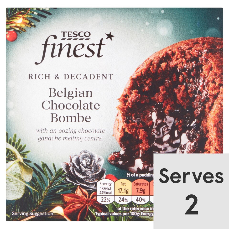 Tesco Finest Chocolate Bombe 227g