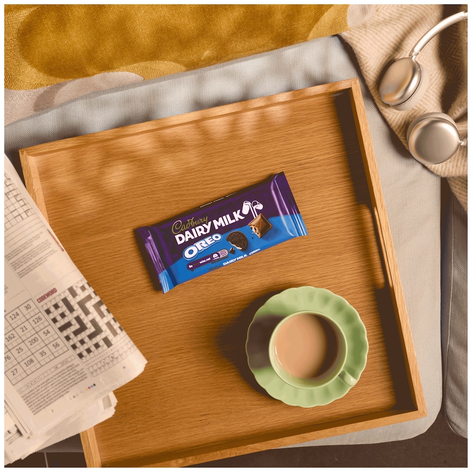 image 1 of Cadbury Dairy Milk OREO Chocolate Bar 120g
