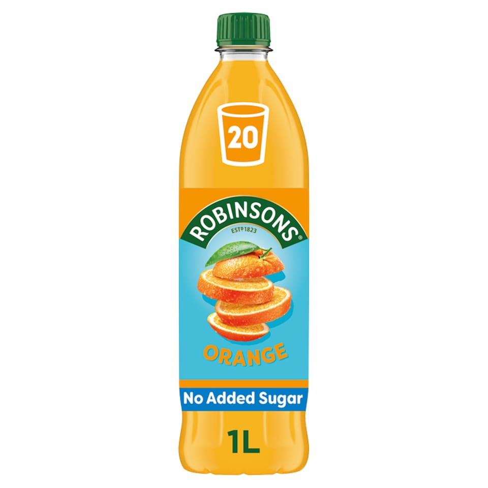 image 1 of Robinsons Orange No Added Sugar Squash 1L