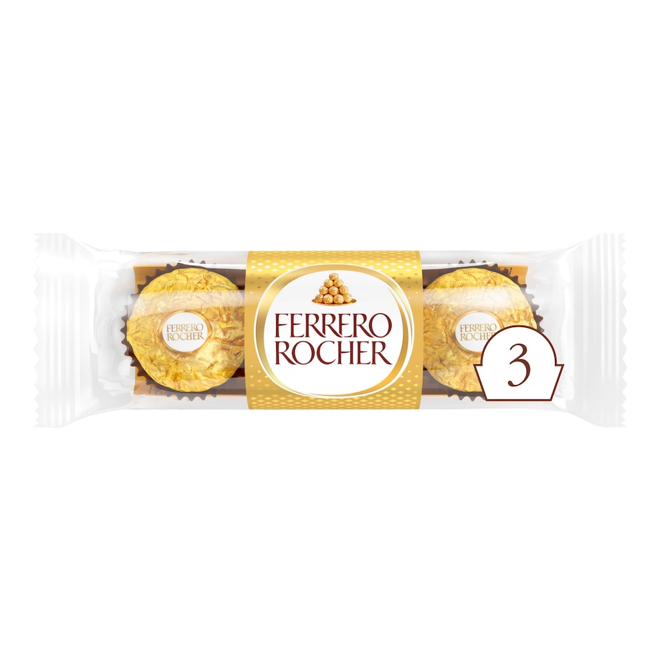 image 1 of Ferrero Rocher 3 Pack 37.5G