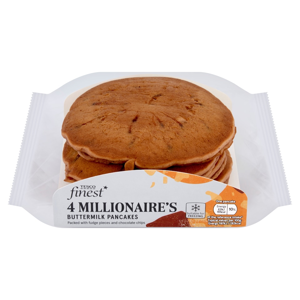 Tesco Finest 4 Millionaire Buttermilk Pancakes