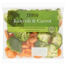 Tesco Carrot And Broccoli 400G