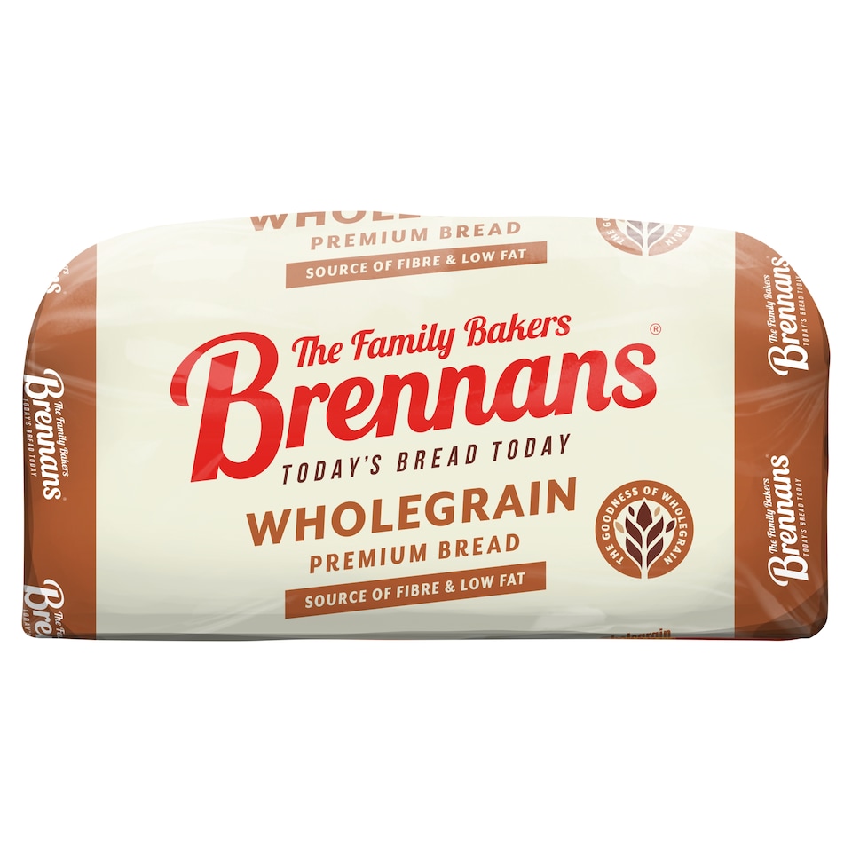 Brennans Wholegrain Sliced Bread 800G