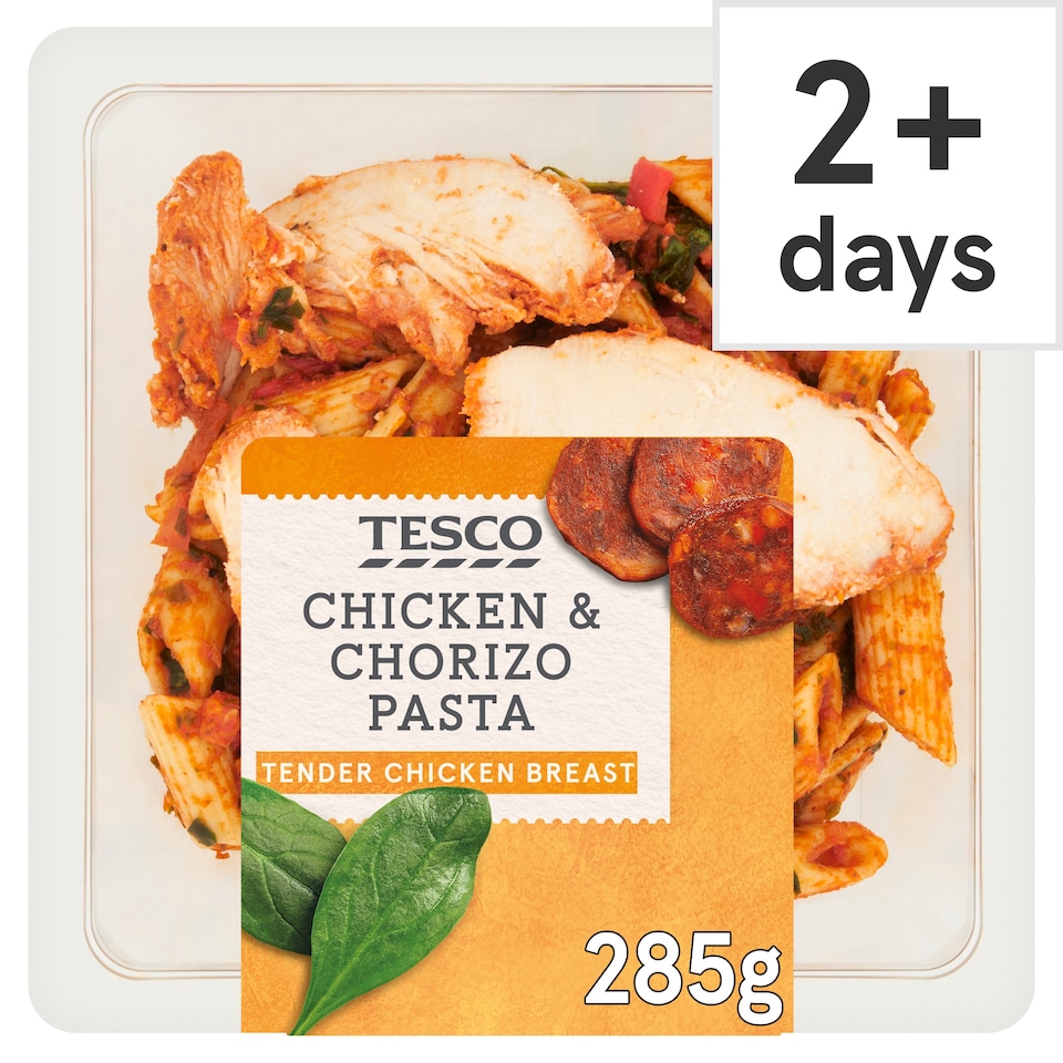 Tesco Chicken & Chorizo Pasta 285g