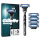image 1 of Gillette Mach3 Holiaci Strojček pre Mužov, 1 Gillette Holiaci Strojček s 3 Čepieľkami
