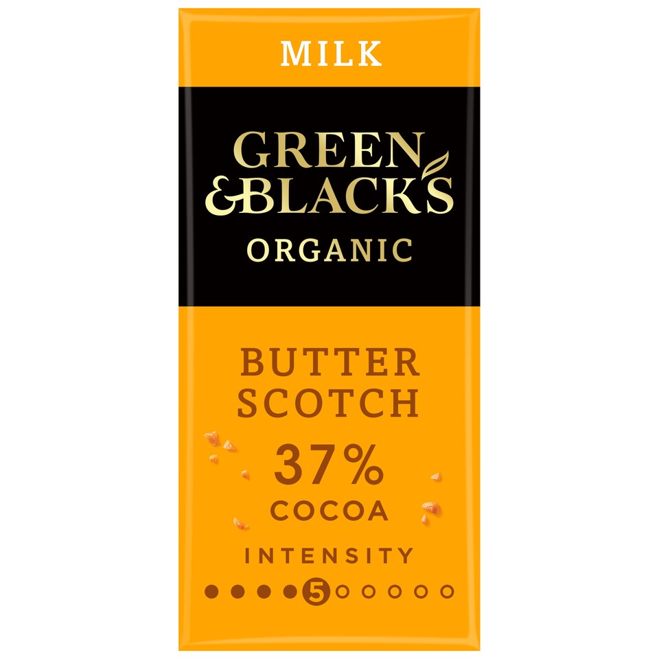 image 1 of Green And Blacks Butterscotch Chocolate 90G