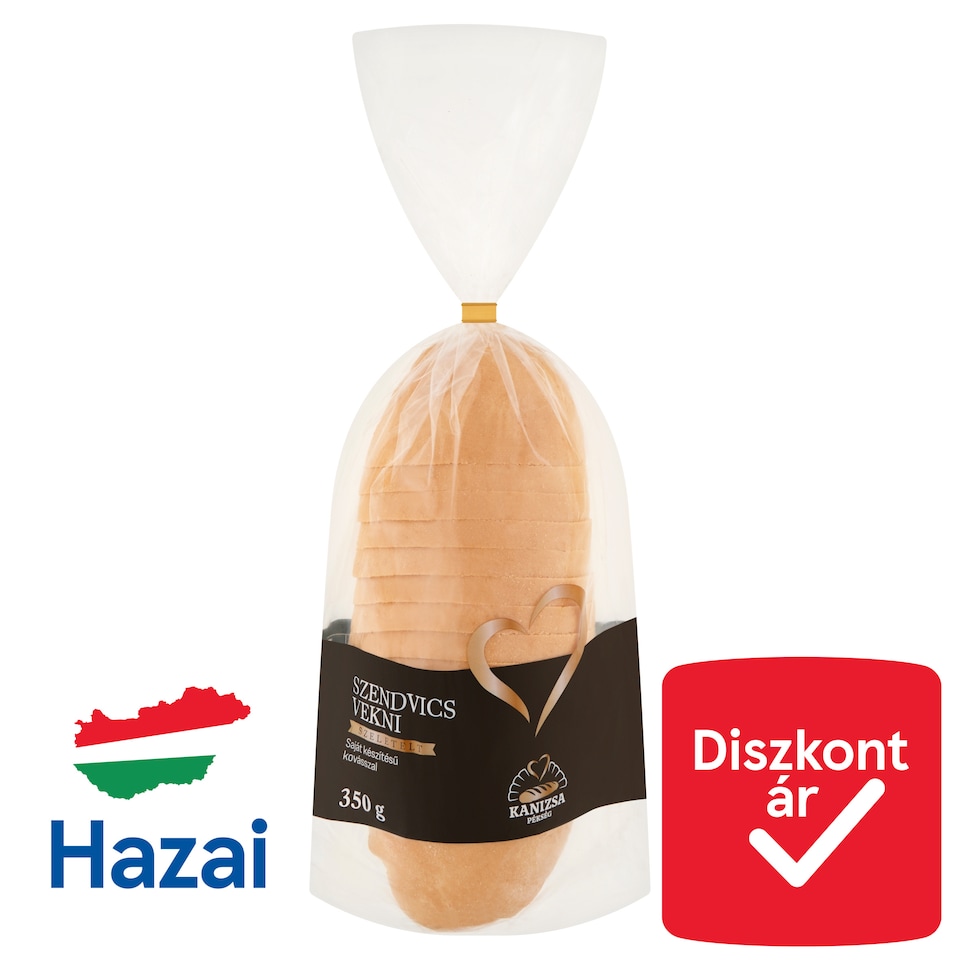 Kanizsa Pékség Sliced Sandwich Loaf 350 g
