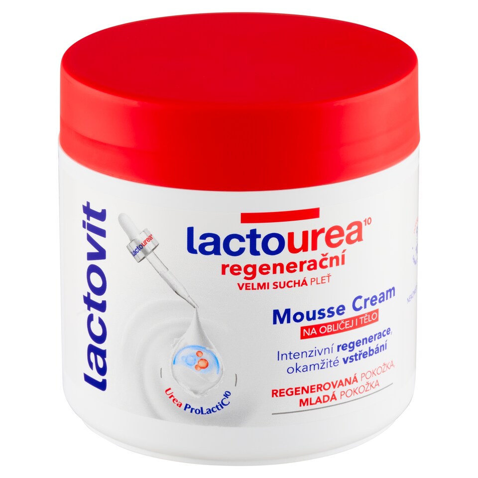 image 1 of Lactovit Lactourea¹⁰ Regenerating Mousse Cream 400 ml