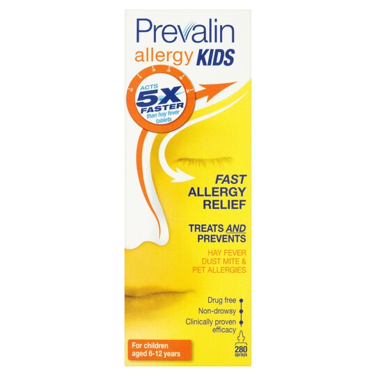 Prevalin Allergy Kids 20ml Tesco Groceries