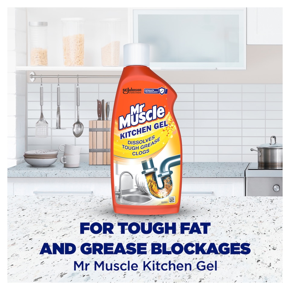 image 1 of Mr Muscle Gel Kitchen Sink & Drain Unblocker 500ml