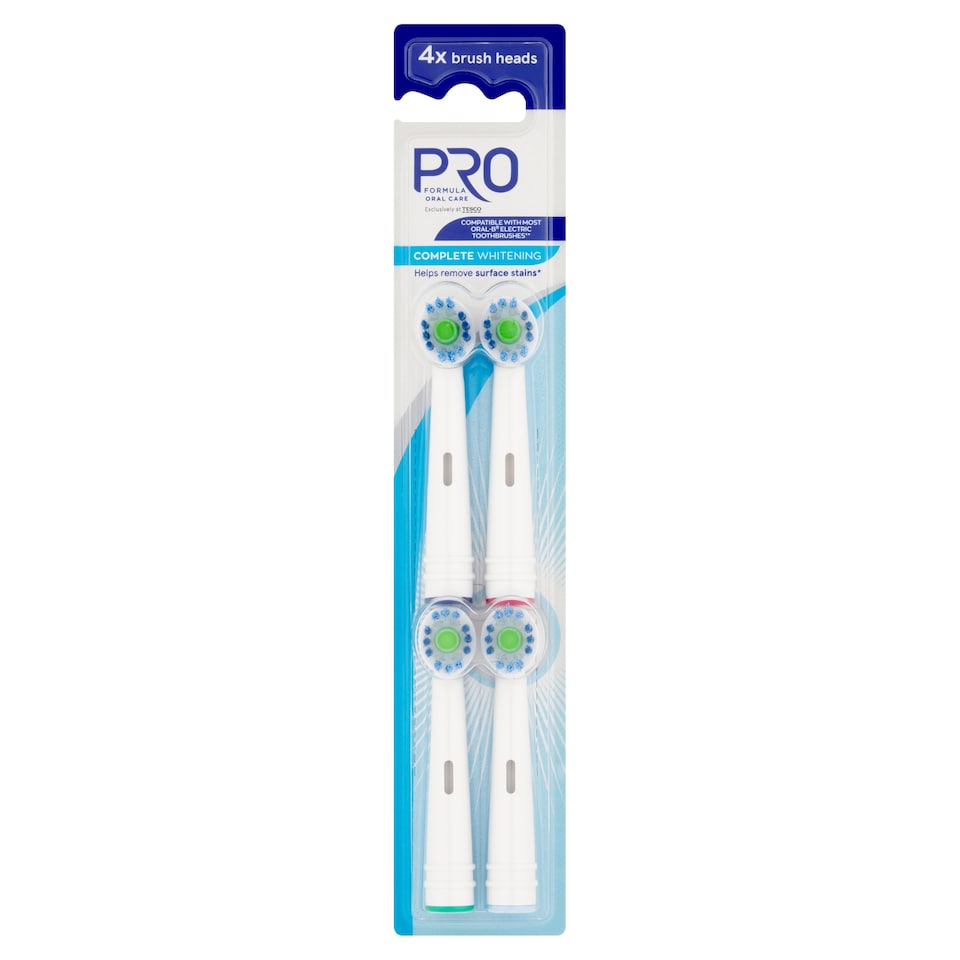 Pro Formula Complete Whitening 4 Brush Heads