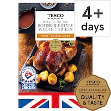 Tesco Roast In The Bag Rotisserie Style Whole Chicken 1.5Kg
