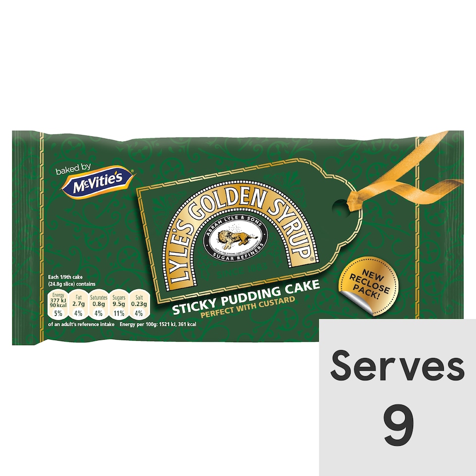 McVitie's Lyle's Golden Syrup Sticky Pudding Cake