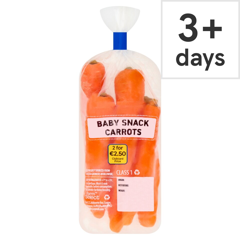 Farm Select Baby Snack Carrots 100g