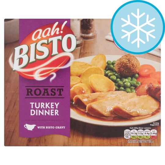 BISTO ROAST TURKEY DINNER 400G Tesco Groceries