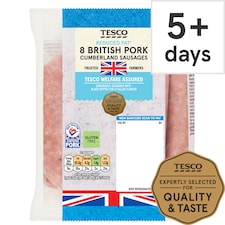 Tesco Reduced Fat Cumberland Sausage 454G