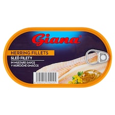 Giana Filety zo sleďa v horčicovej omáčke 170 g