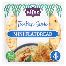 Al'Fez Turkish Style Mini Flatbread 160g