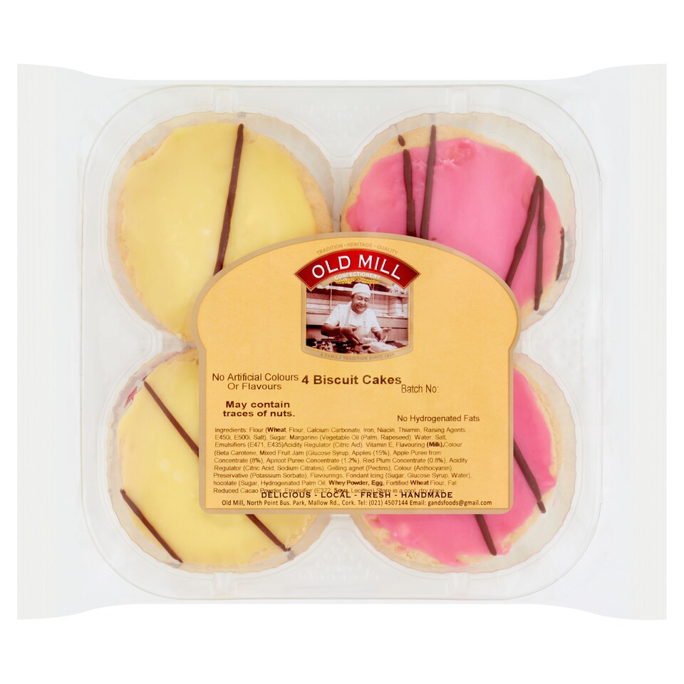 Old Mill 4 Pack Biscuit Cakes 310G