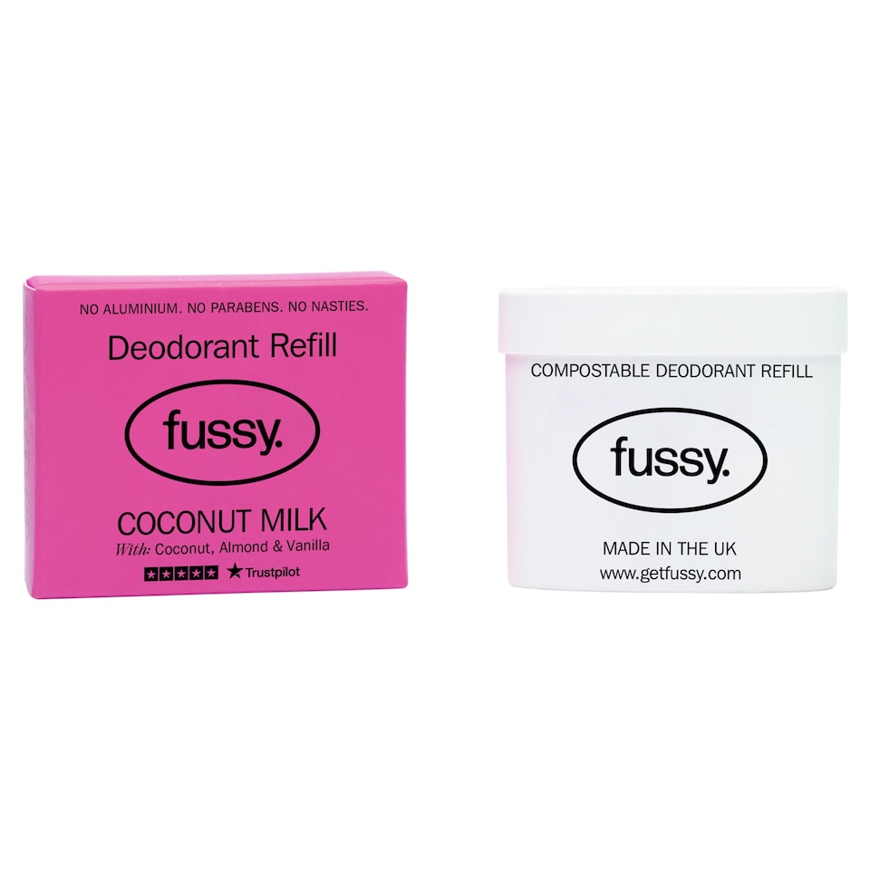 image 1 of Fussy Natural Deodorant Refill Coconut Milk 40g