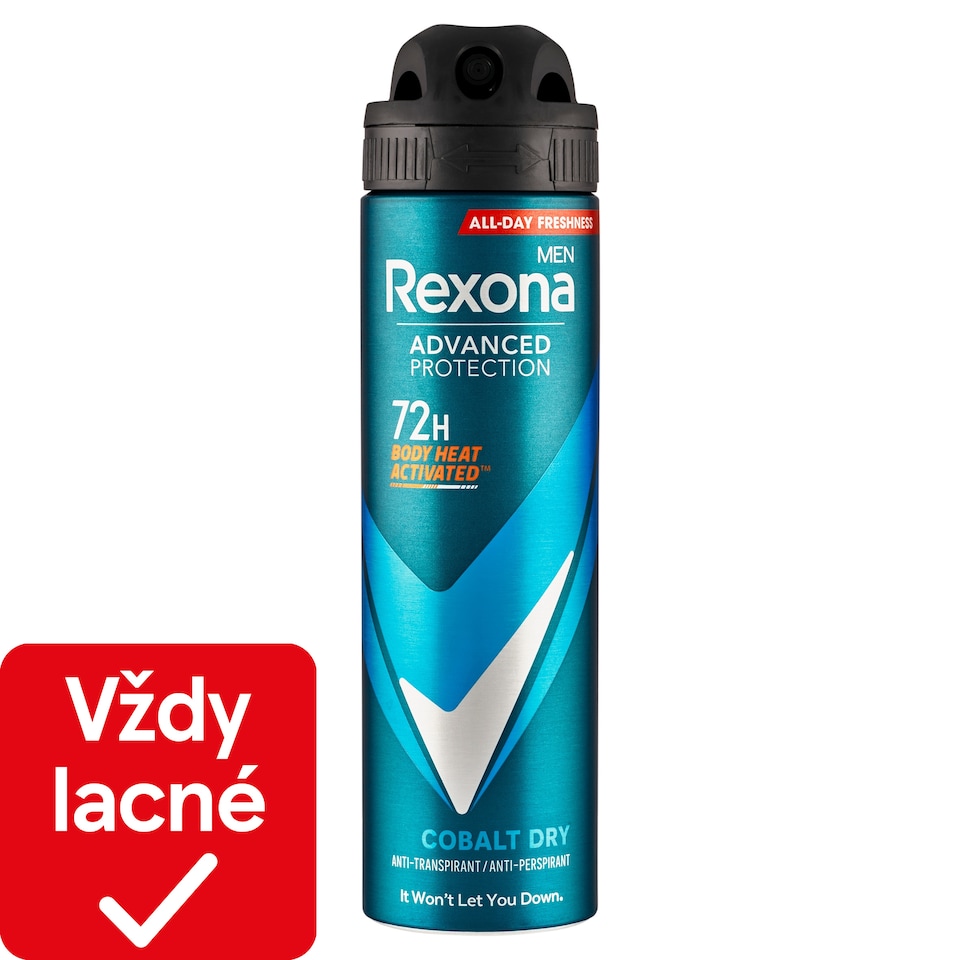 obrázok 1 z Rexona Men COBALT DRY antiperspirant sprej 150 ml