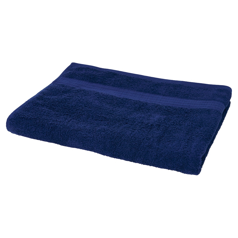image 1 of F&F Home Navy Great Value Hand Towel
