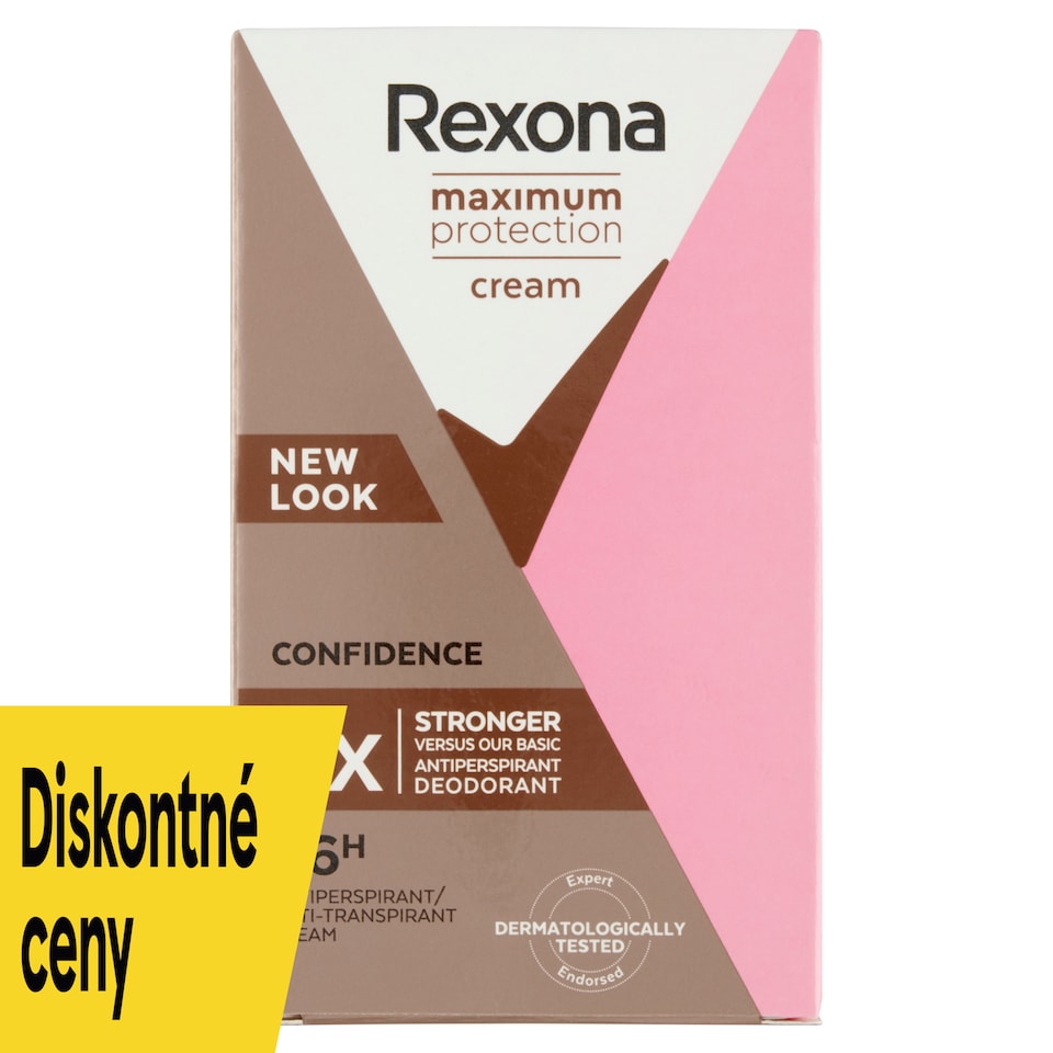 obrázok 1 z Rexona Maximum Protection Confidence antiperspiračný krém 45 ml