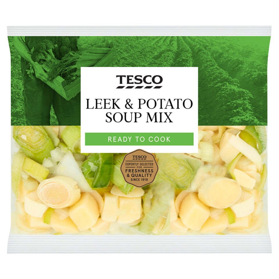 image 1 of Tesco Leek And Potato Soup Mix 600G