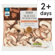 Tesco Sliced Mushrooms 250G