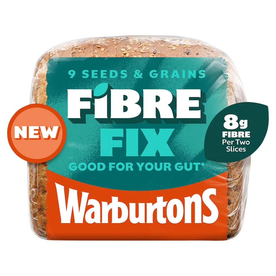 Warburtons 9 Seeds and Grains Fibre Fix 500g