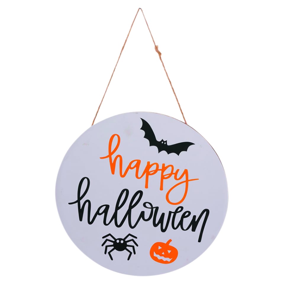 Happy Halloween dekorációs tábla  1. kép
