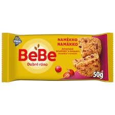 Opavia BeBe Dobré ráno brusinka s ovocem sušenky s 5 celozrnnými cereáliemi balení 50 g