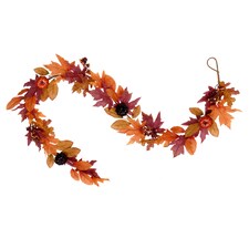 Tesco Autumnal Leaf & Berry Garland