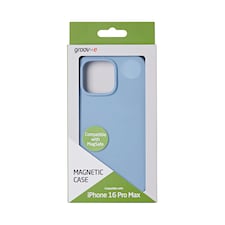 GROOV-E IPHONE 16 PRO MAX BLUE MAGNETIC CASE
