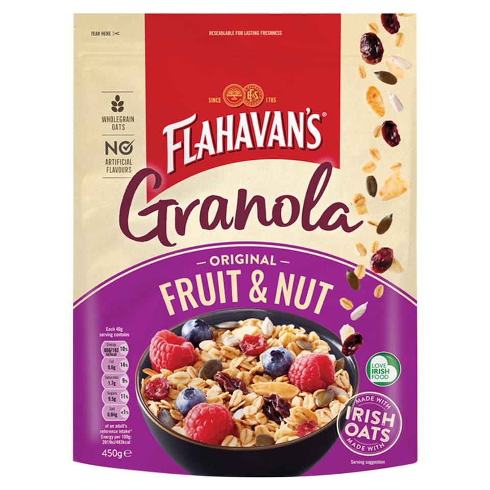 Flahavans Granola 450G