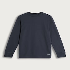 F&F Boys Pure Cotton Long Sleeved T-Shirt in Grey